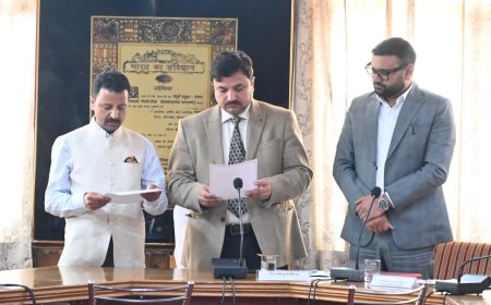 जिला परिषद शिमला के अध्यक्ष एवं उपाध्यक्ष का निर्वाचन संपन्न