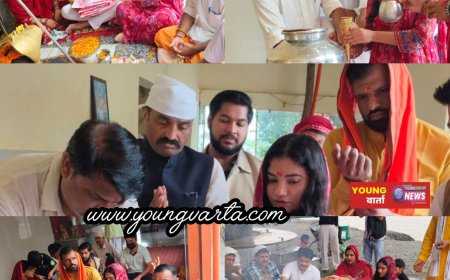 विधायक सुखराम चौधरी की दीर्घायु एवं शीघ्र स्वास्थ्य लाभ के लिए महामृत्युंजय पाठ