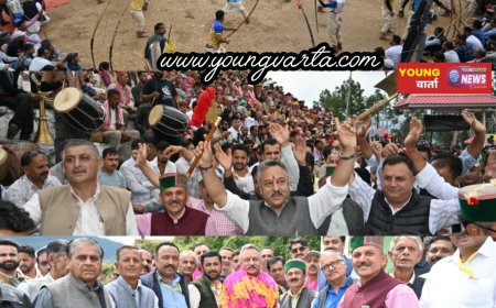 देव संस्कृति के संरक्षण के साथ प्रदेश में विकास के नए आयाम स्थापित कर रही सरकार : रोहित ठाकुर