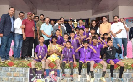 युवाओं में अनुशासन , आत्मविश्वास , नेतृत्व क्षमता और संघर्ष की क्षमता को विकसित करने में सहायक होते है खेल : डॉ. शांडिल 