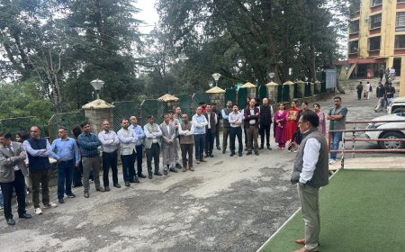 स्वायत्तता, स्वतंत्रता और गरिमा की रक्षा की मांग को लेकर HPU में हपुटवा शिक्षकों का धरना जारी