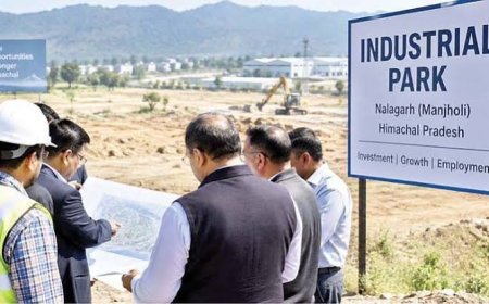 154 करोड़ से  नालागढ़ के मंझोली में बनेगा औद्योगिक पार्क , केंद्रीय टीम ने किया भूमि का निरीक्षण
