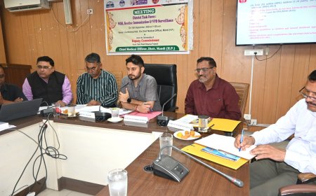 बेटियों को सर्वाइकल कैंसर से बचाने के लिए एचपीवी टीकाकरण करवाएं : उपायुक्त