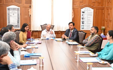 जनगणना 2027 के दूसरे चरण की जिला स्तरीय समीक्षा बैठक आयोजित