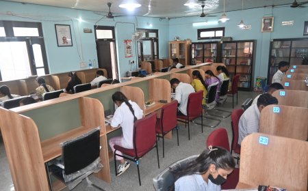 डलाह में 12 लाख की लागत से तैयार पुस्तकालय में 50-60 विद्यार्थी रोजाना कर रहे अध्ययन