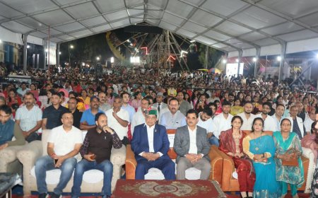 स्वास्थ्य मंत्री ने सायरोत्सव की द्वितीय सांस्कृतिक संध्या का किया विधिवत शुभारम्भ