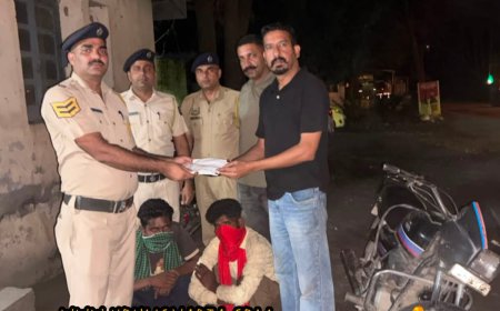 पांवटा साहिब में 4.88 ग्राम चिट्टा बरामद, दो आरोपी गिरफ्तार