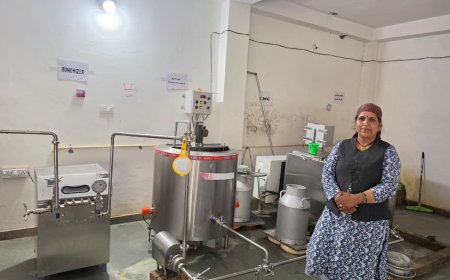 एक छोटे गांव से उद्यमिता की बड़ी उड़ान, 20 लीटर से 800 लीटर प्रतिदिन तक का सफर