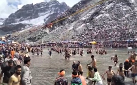 राधाष्टमी शाही स्नान के साथ मणिमहेश यात्रा संपन्न, 20 हजार ने लगाई डुबकी