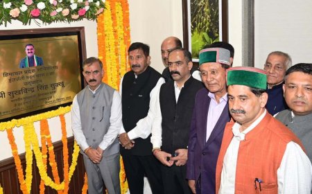 सीएम सुक्खू ने किया ईलर्जली भवन चरण-II का उद्घाटन, बोले- 20 करोड़ की लागत से बना ये जनता का कार्यालय