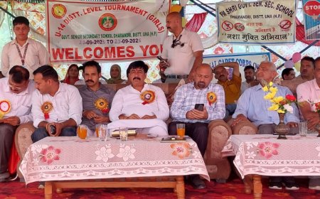 खेलों को बढ़ावा दे रही सुक्खू सरकार, सुविधाओं के विस्तार पर जोर : विवेक शर्मा
