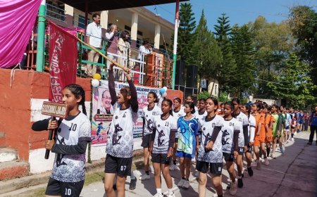 सुनील शर्मा बिट्टू ने डिडवीं टिक्कर में किया जिला स्तरीय अंडर-19 खेलों का शुभारंभ