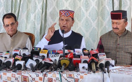 किशाऊ बांध परियोजना में हिमाचल के दीर्घकालिक हित बेचने का आरोप, मुख्यमंत्री जवाब दें : डॉ. राजीव बिंदल