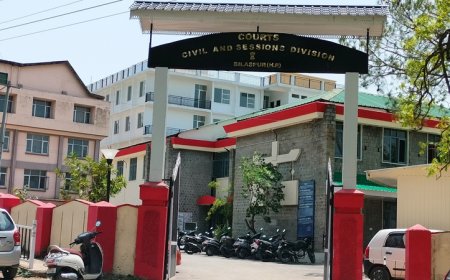 बिलासपुर कोर्ट की दूसरी मंजिल से छलांग लगाकर फरार हुआ चिट्टे का आरोपी