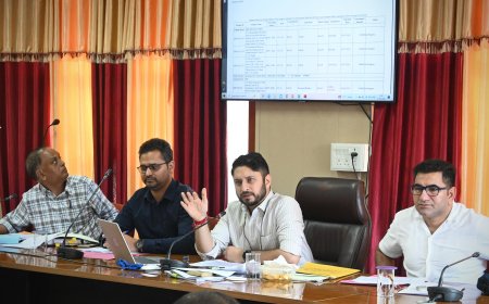 ग्रामीण विकास योजनाओं के समयबद्ध निष्पादन के लिए समर्पित भाव से कार्य करें अधिकारी- अपूर्व देवगन