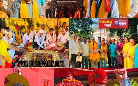 ऐतिहासिक वामन मेले में विधायक अजय सोलंकी ने निभाई परंपरा, श्री नृसिंह महाराज की पालकी को दिया पहला कंधा