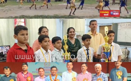 मेजर खेलकूद प्रतियोगिता में बॉयज़ स्कूल नाहन का दबदबा, हैंडबॉल में पहली बार विजेता