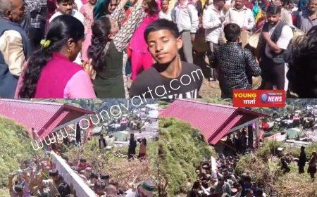 नौहराधार में गुगा पीर महाराज मंदिर में करुड़ स्थापना, 18 पंचायतों के श्रद्धालुओं ने लिया हिस्सा