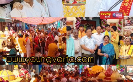 वामन द्वादशी पर नाहन में माहौल भक्तिमय, ऐतिहासिक शहर नाहन में वामन द्वादशी पर निकली भव्य शोभायात्रा