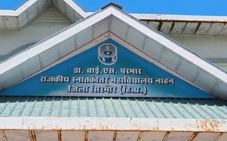 डॉ. वाई.एस. परमार राजकीय स्नातकोत्तर महाविद्यालय, नाहन में अभिभावक प्राध्यापक संघ (PTA ) की आम सभा 29 सितंबर को