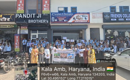 एंटीबायोटिक एवं स्व-चिकित्सा के प्रति जागरूकता को लेकर नुक्कड़ नाटक का आयोजन