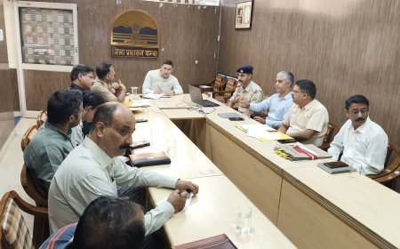 जिला स्तरीय नार्को समन्वय समिति की बैठक आयोजित, उपायुक्त मुकेश रेपस्वाल ने की अध्यक्षता