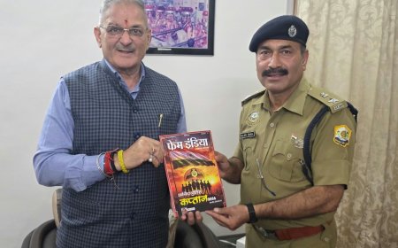 देश के टॉप-25 एसपी में शामिल हुए हमीरपुर के एसपी बलवीर सिंह