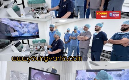 भारत में बैठकर चीन में लाइव टेलीरोबोटिक सर्जरी , डॉ. विवेक बिंदल ने हासिल की बड़ी उपलब्धि