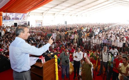 कंसा चौक में मुख्यमंत्री की रैली में उमड़ा जनसैलाब, हजारों लोगों ने किया जोरदार स्वागत