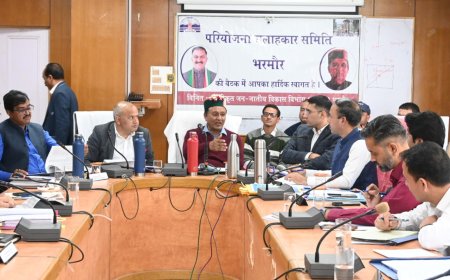 जगत सिंह नेगी ने भरमौर में विकास कार्यों की समीक्षा कर दिए आवश्यक दिशा-निर्देश