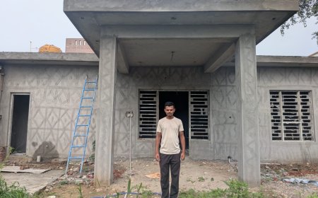 सुख-आश्रय से अबकी बरसात चैन से सोये अभिषेक, पक्के घर की हसरत हुई पूरी