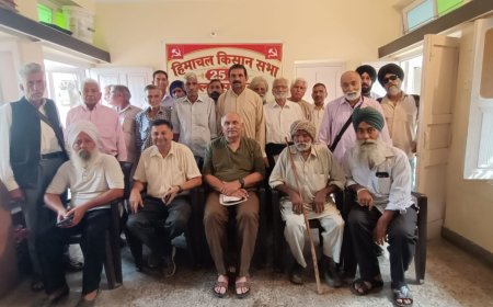 किसानों के मुद्दों को लेकर संघर्ष तेज करने का आह्वान, नरिन्दर सिंह मजारा बने किसान सभा के जिला प्रधान