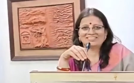 राष्ट्रीय मंच पर गूँजी सेंट ल्यूक्‍स स्कूल, सोलन की शिक्षिका की कविता
