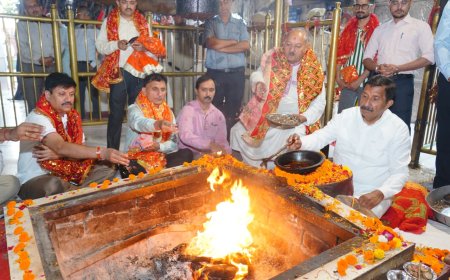 आगामी नवरात्रों में शुरू होगा श्री चिंतपूर्णी मंदिर सौंदर्यीकरण परियोजना का कार्य : मुकेश अग्निहोत्री