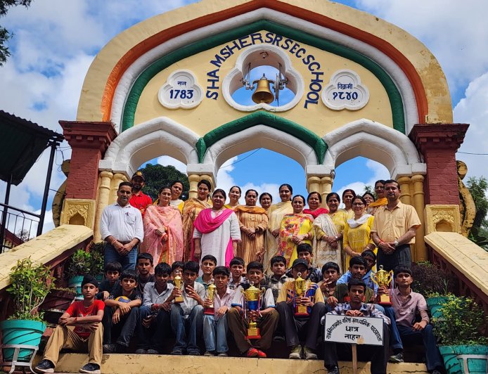बॉयज स्कूल नाहन ने जीता ऑल राउंड बेस्ट का खिताब