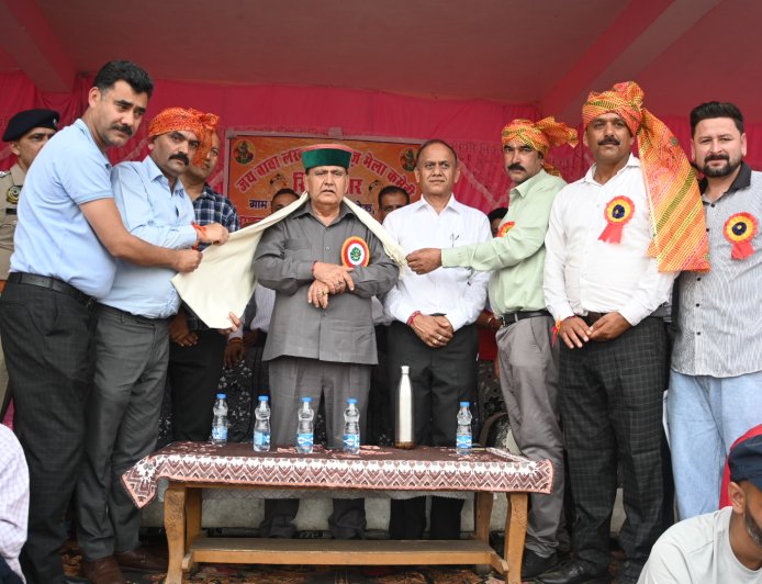 विधानसभा अध्यक्ष कुलदीप सिंह पठानिया खिरडीधार छिंज मेले में बतौर मुख्य अतिथि हुए उपस्थित 