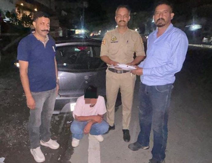 नाहन निवासी व्यक्ति 5.76 ग्राम चिट्टा के साथ पांवटा में गिरफ्तार