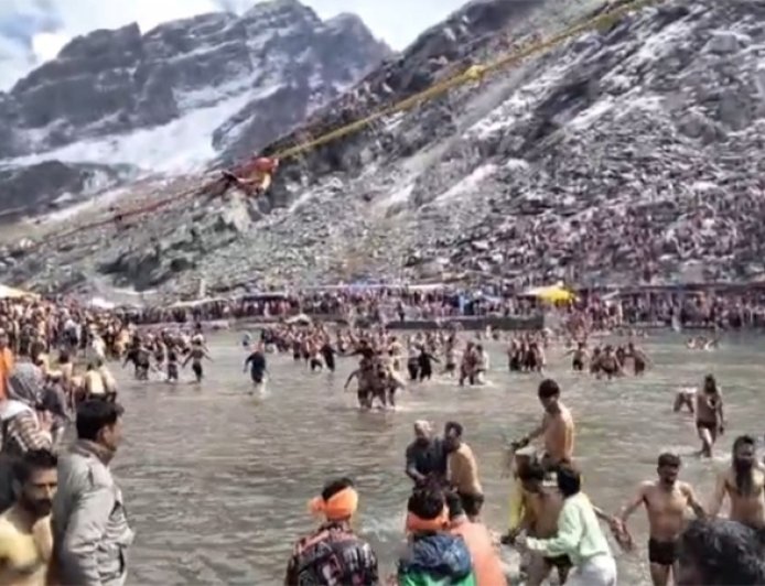 राधाष्टमी शाही स्नान के साथ मणिमहेश यात्रा संपन्न, 20 हजार ने लगाई डुबकी