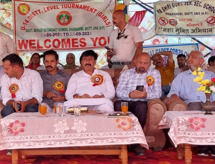 खेलों को बढ़ावा दे रही सुक्खू सरकार, सुविधाओं के विस्तार पर जोर : विवेक शर्मा