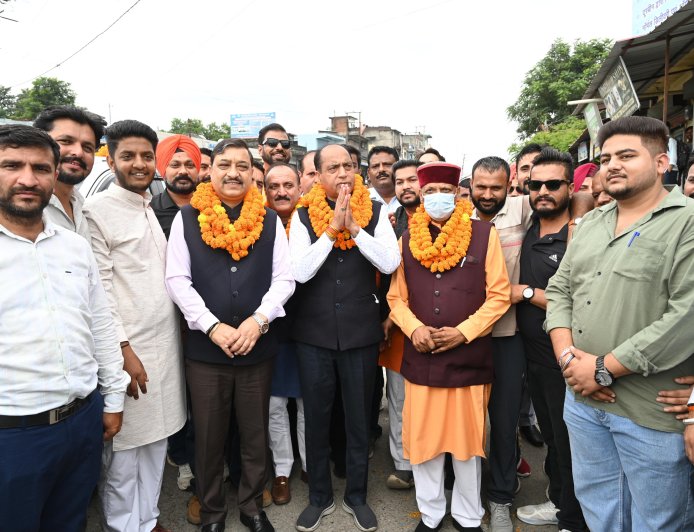 पंचायत चुनाव परिणाम से सहमे सुक्खू, खुद के लिए खोज रहे सुरक्षित सीट : जयराम ठाकुर