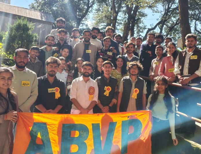 विज्ञान संकाय में हुआ अभाविप का नव कार्यकारिणी गठन कार्यक्रम -ABVP