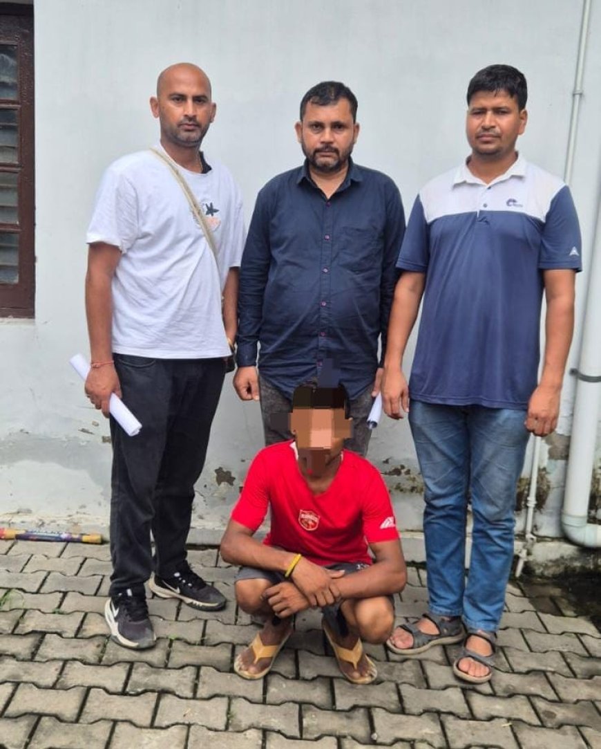 4 साल से फरार घोषित अपराधी जीरकपुर से गिरफ्तार, सिरमौर पुलिस की PO Cell टीम को मिली सफलता