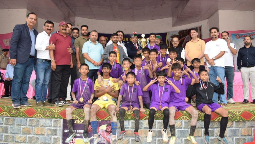 युवाओं में अनुशासन , आत्मविश्वास , नेतृत्व क्षमता और संघर्ष की क्षमता को विकसित करने में सहायक होते है खेल : डॉ. शांडिल 