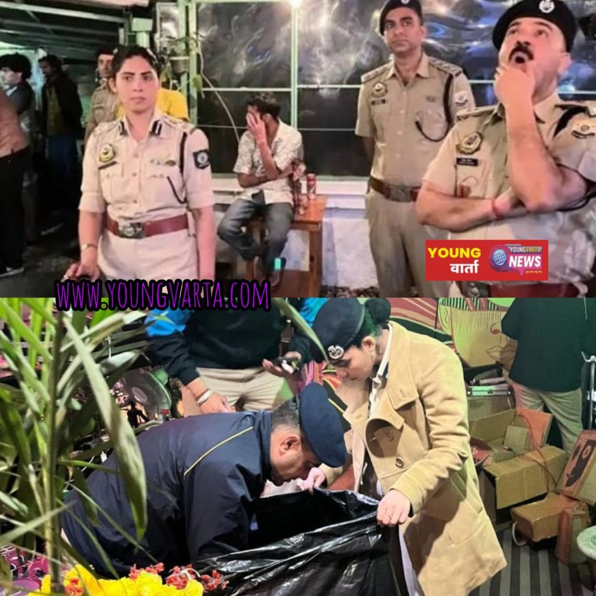 मैक्लोडगंज होटल में चल रही थी रेव पार्टी , पुलिस की दबिश में चिट्टा-अफीम और चरस बरामद , दो होटल संचालकों पर केस