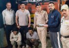 राजगढ़ में ट्रक सवार दो युवकों से 3.17 ग्राम चिट्टा बरामद