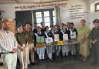वन्य प्राणी सप्ताह पर जुंगा स्कूल में पेंटिंग प्रतियोगिता आयोजित