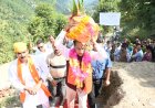 खारसी में आयोजित 'समरसता संकल्प अभियान' में शामिल हुए पूर्व मुख्यमंत्री जयराम ठाकुर