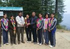 इंडोर प्रतियोगिता में चियोग की छात्राओं ने  लहराया परचम