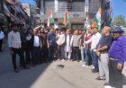 वोट चोरी के खिलाफ कांग्रेस ने हमीरपुर में किया धरना-प्रदर्शन