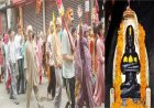 आठवें नवरात्रे पर बाबा बालक नाथ मंदिर शाहतलाई में उमड़ी भीड़